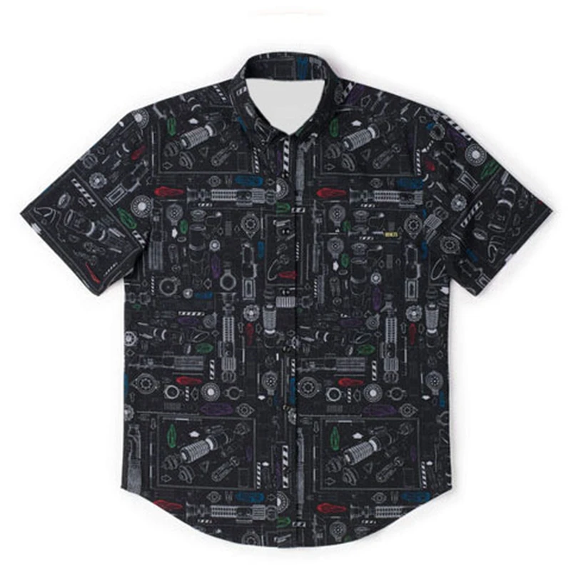Vintage Fashion Toys - Men's Casual Short Sleeve Star Wars