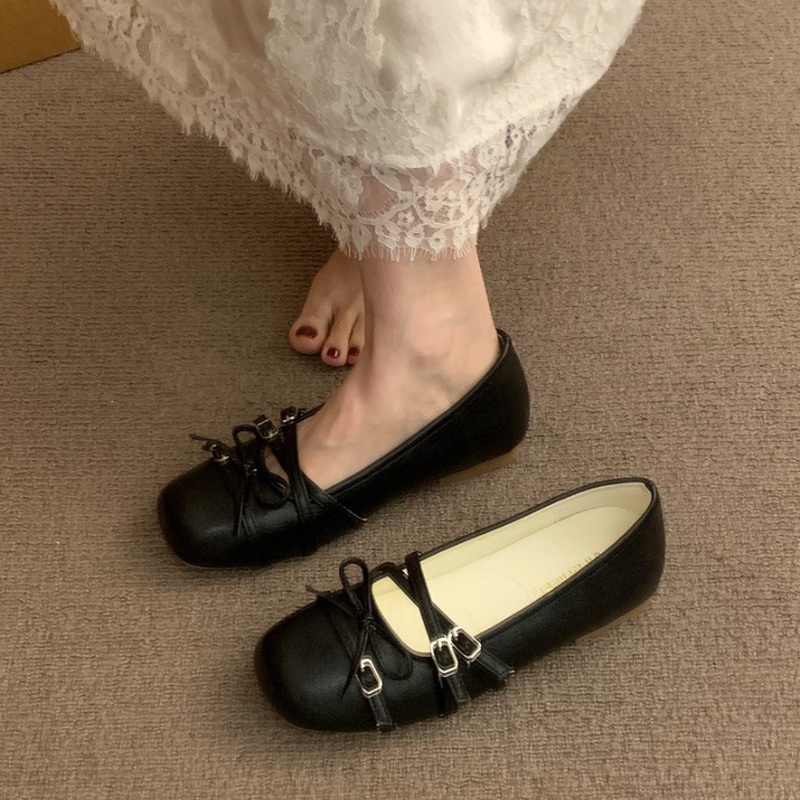 Vintage Fashion Women Dresses - Women Ballet Flats Comfortable Round Toe