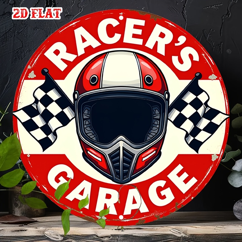 2D Flat 1pc Vintage Metal Sign - Vintage Fashion Look のレビューと価格