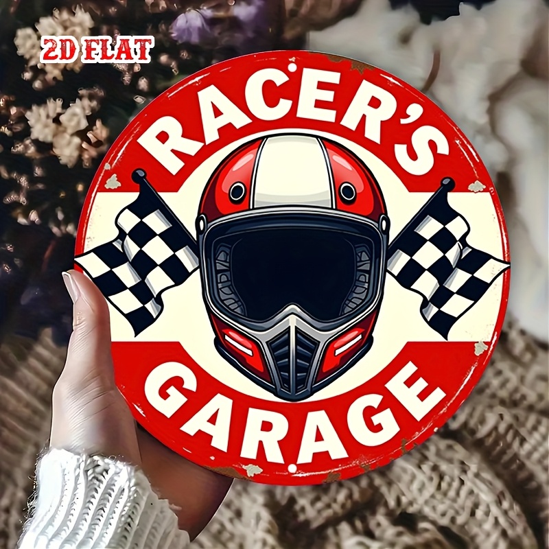 2D Flat 1pc Vintage Metal Sign - Vintage Fashion Look のレビューと価格