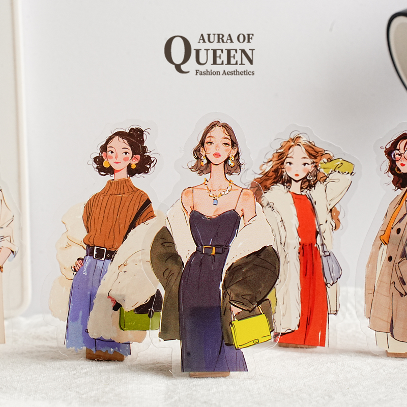 JIAMEI 20pcs Dressing Aestheti - Vintage Fashion Magazines のレビューと価格