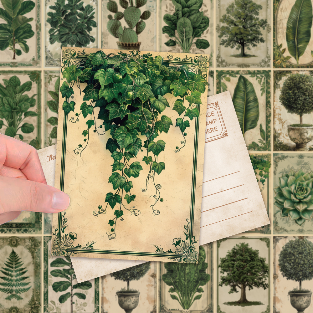 32pcs Vintage Plant Guide Deco - Vintage Fashion Magazines のレビューと価格