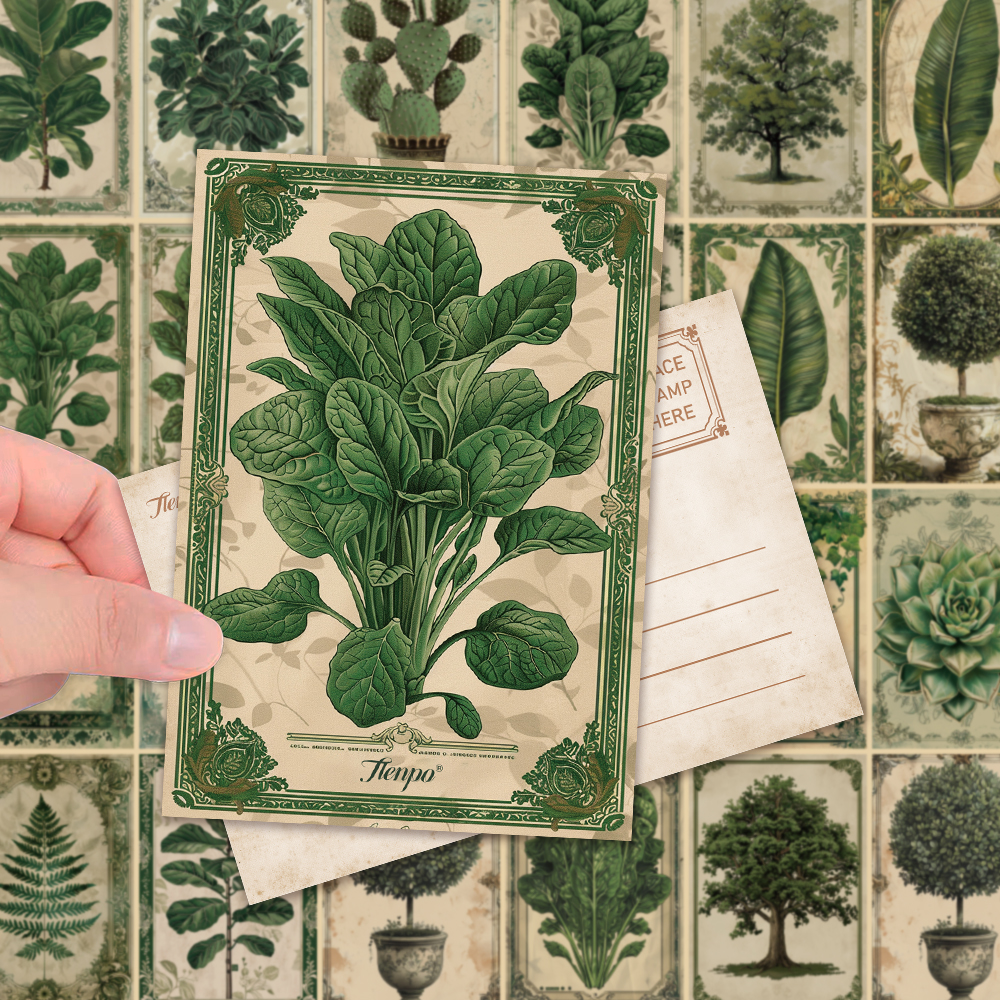 32pcs Vintage Plant Guide Deco - Vintage Fashion Magazines のレビューと価格