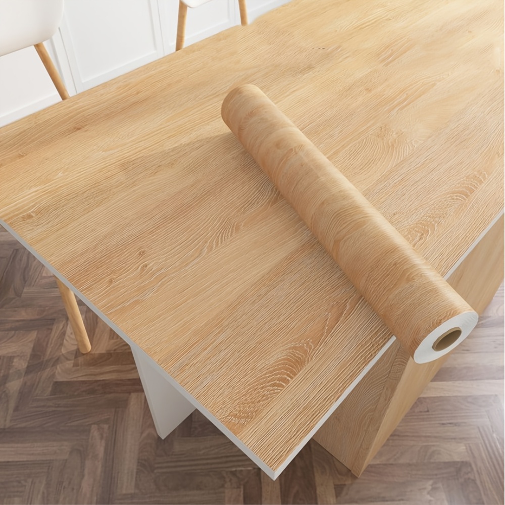 55cm Wide Wood Grain Vinyl Wal - Vintage Fashion Wallpaper のレビューと価格