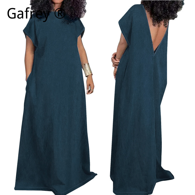 XXXXL Plus Size Women Denim Ma - Vintage Fashion Women Dresses のレビューと価格