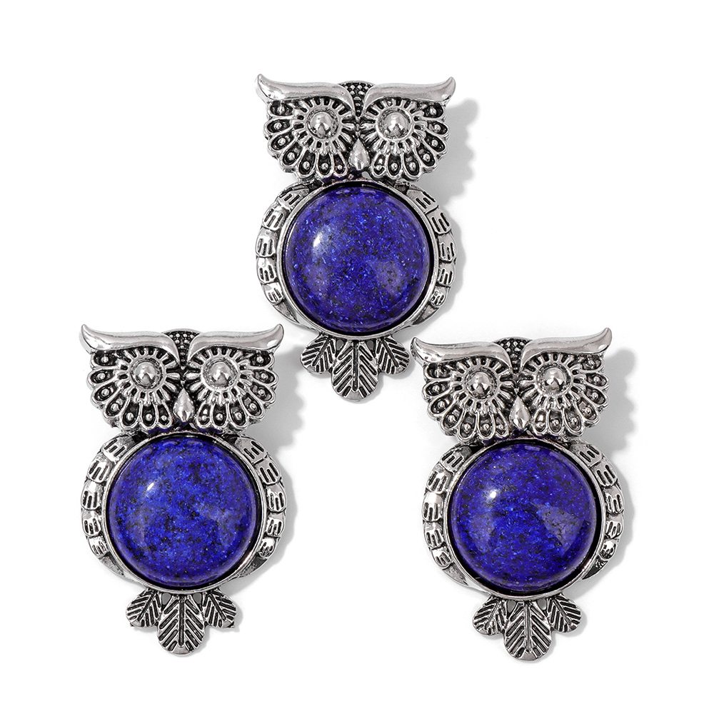 5PCS Natural Lapis Lazuli Gem  - Vintage Fashion Jewelry Necklaces のレビューと価格