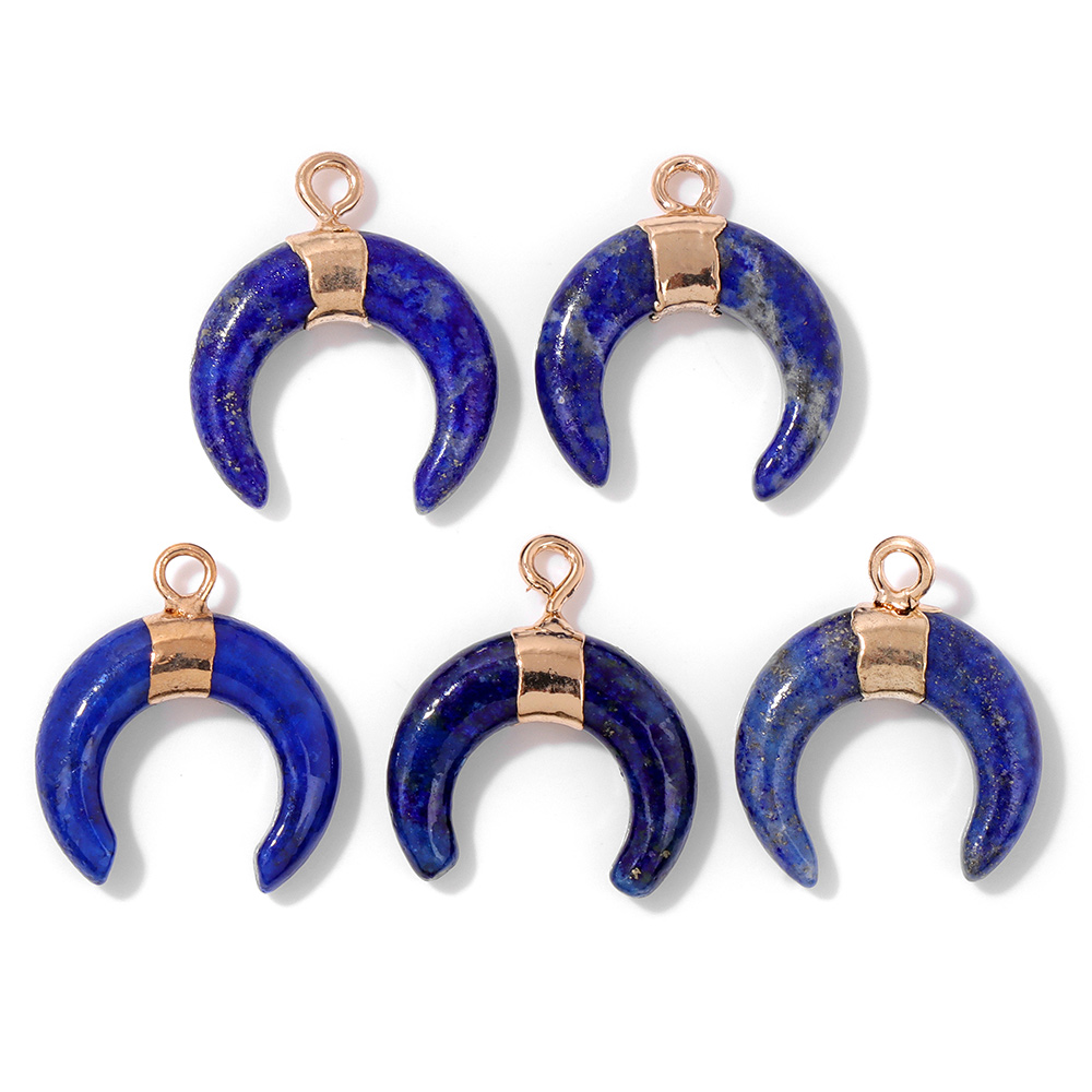 5PCS Natural Lapis Lazuli Gem  - Vintage Fashion Jewelry Necklaces のレビューと価格