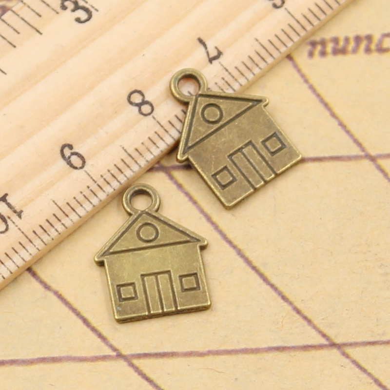 20pcs Charms Cabin House Build - Vintage Fashion Houses のレビューと価格