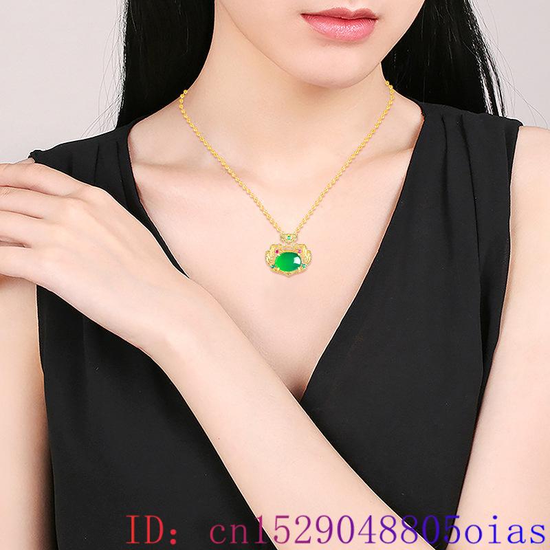 Green Real Jade Ruyi Pendant N - Vintage Fashion Jewelry Necklaces のレビューと価格