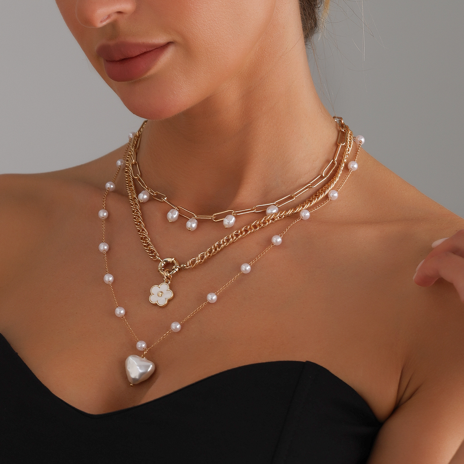 Vintage Pearl Flower Necklace  - Vintage Fashion Revival のレビューと価格