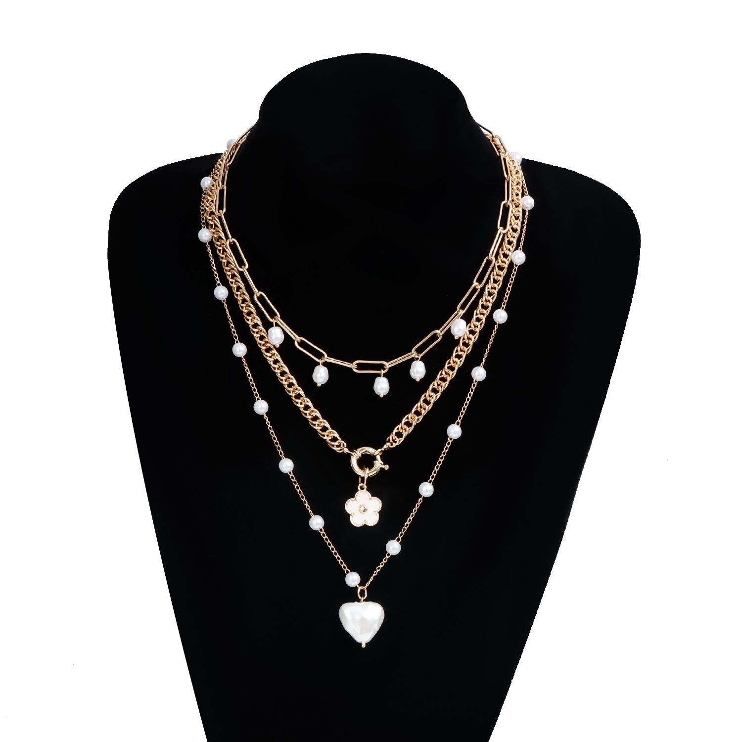 Vintage Pearl Flower Necklace  - Vintage Fashion Revival のレビューと価格