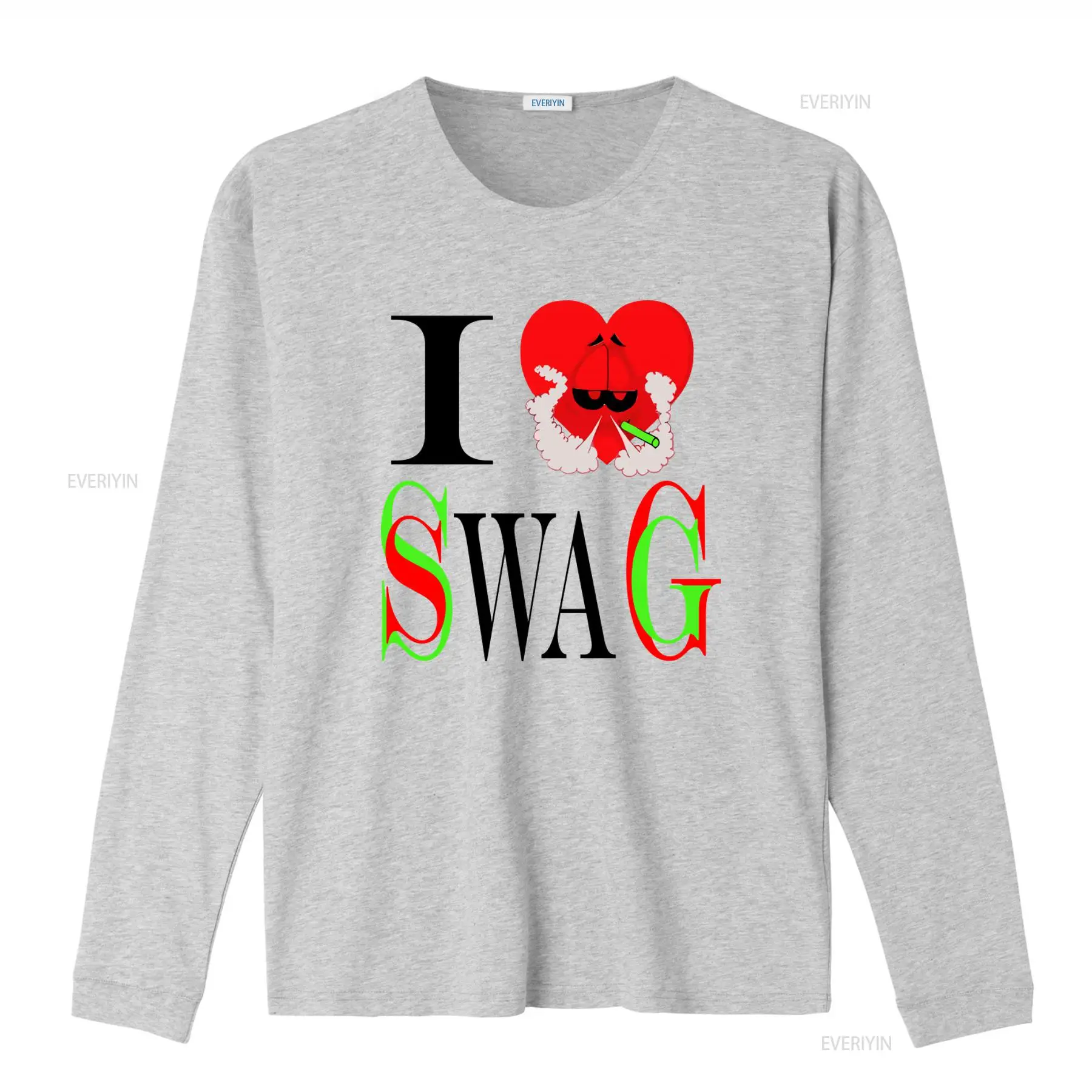 I Swag Heart Print T shirt Ret - Vintage Fashion Look のレビューと価格