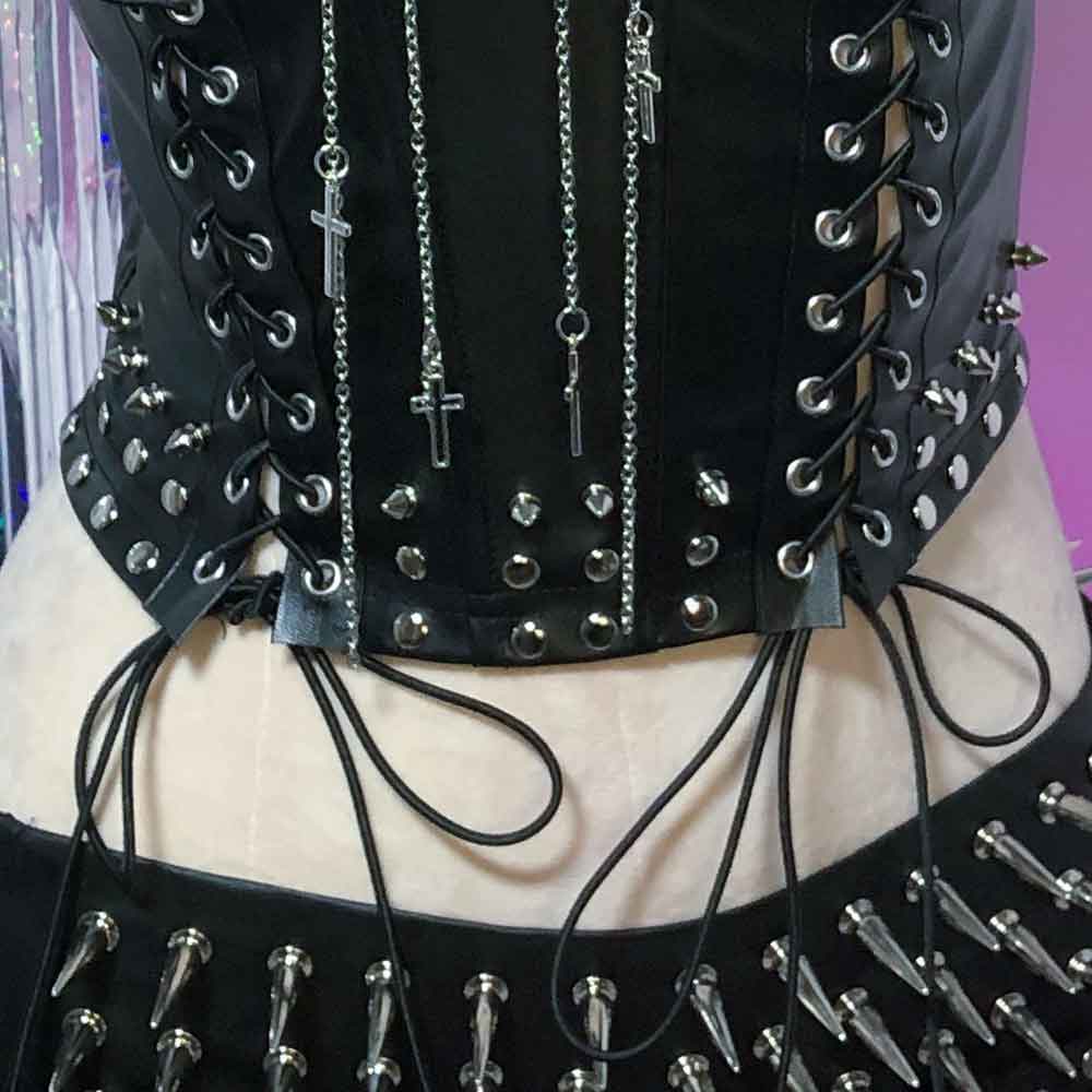 Studded Rivet Grunge Vintage E - Vintage Fashion Revival のレビューと価格