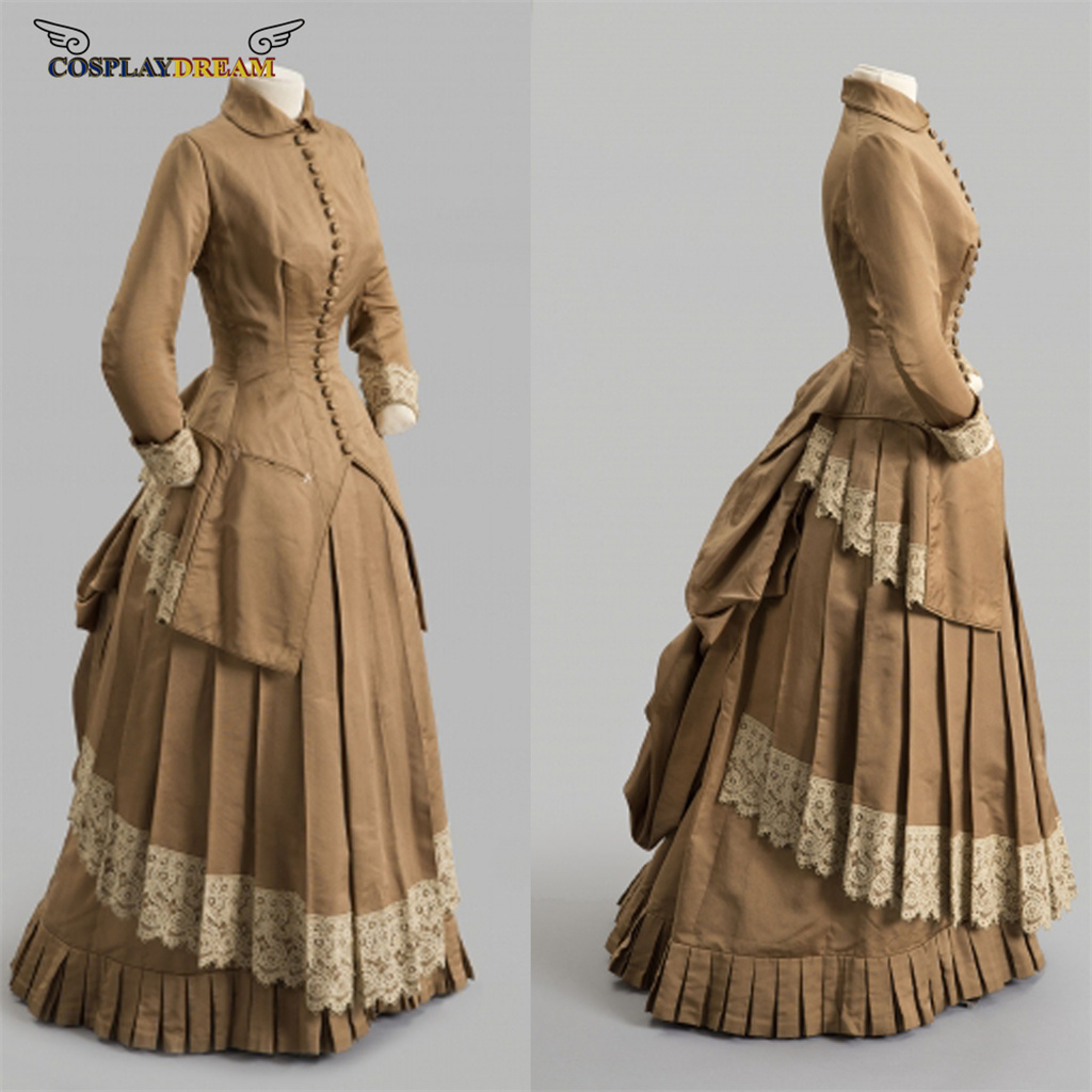 19th Century Fashion dress Vic - Vintage Fashion Women Dresses のレビューと価格