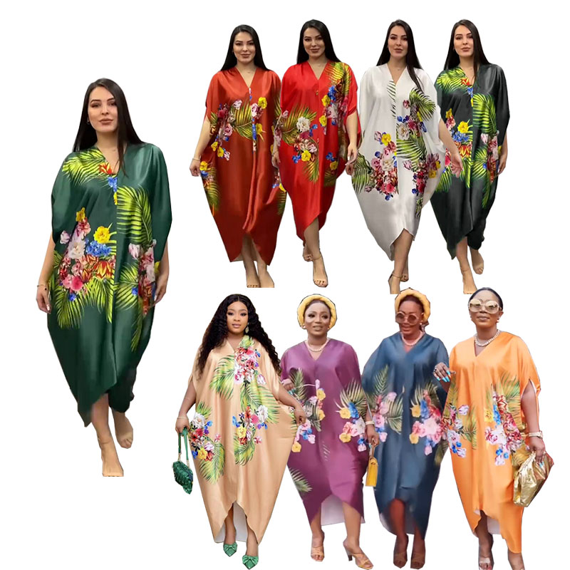 Elegant Kaftan Irregular Print - Vintage Fashion Houses のレビューと価格