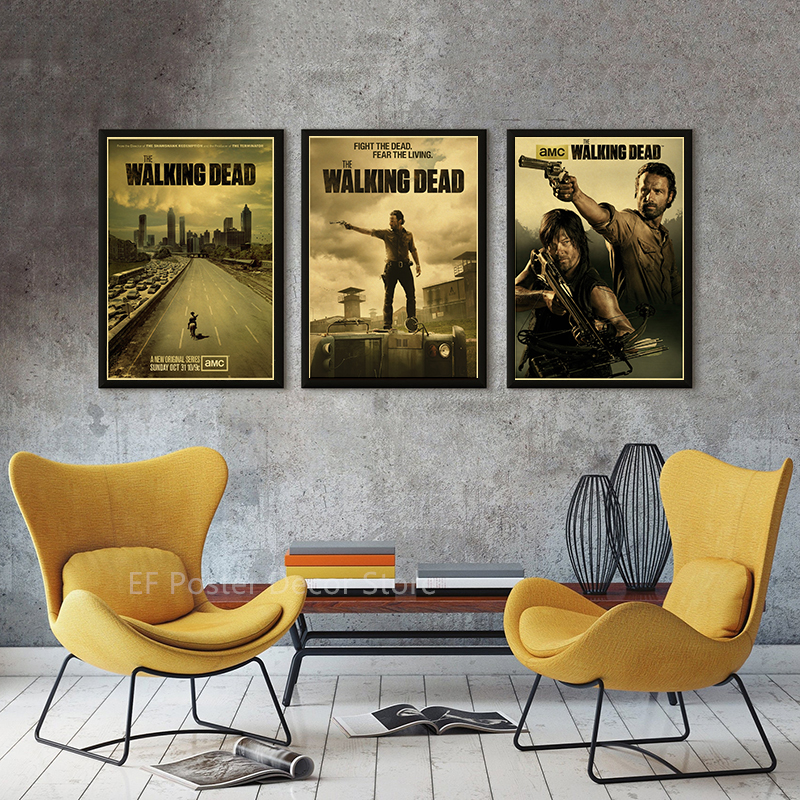 The Walking Dead Poster Rick G - Vintage Fashion Wallpaper のレビューと価格