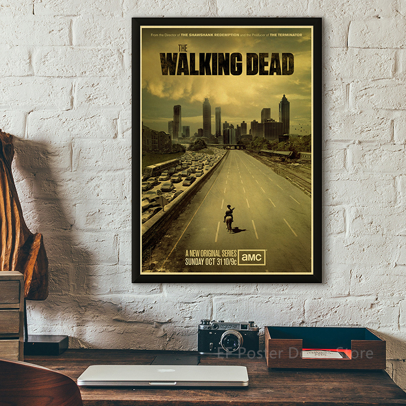 The Walking Dead Poster Rick G - Vintage Fashion Wallpaper のレビューと価格