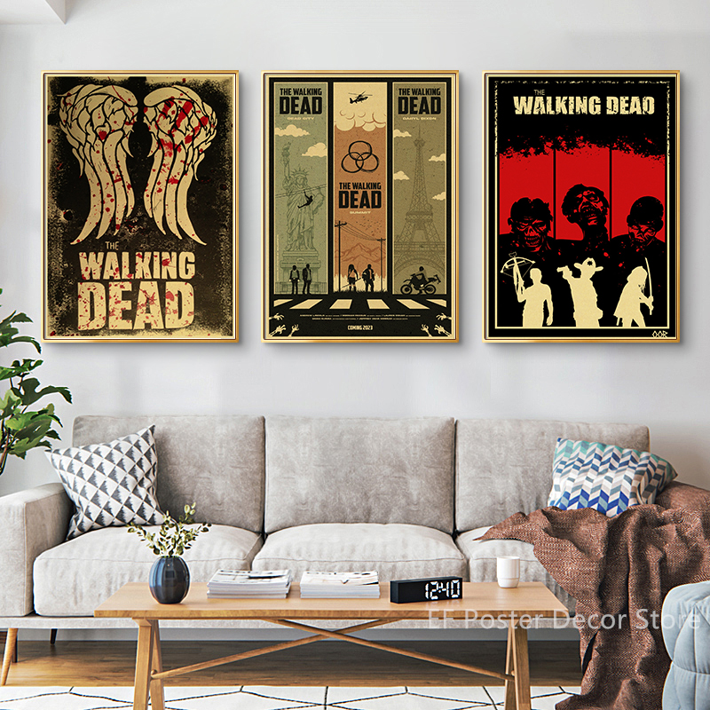 The Walking Dead Poster Rick G - Vintage Fashion Wallpaper のレビューと価格
