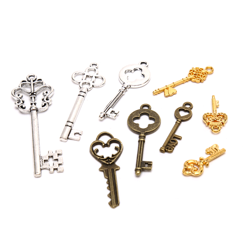 13Pcs Vintage Metal Mix Style  - Vintage Fashion Look のレビューと価格