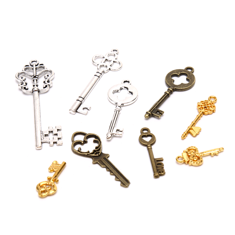 13Pcs Vintage Metal Mix Style  - Vintage Fashion Look のレビューと価格