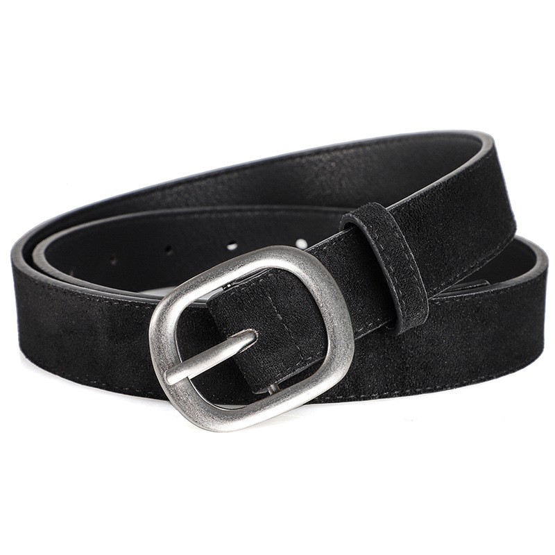 Ladies' belt, imitation suede- - Vintage Fashion Look のレビューと価格