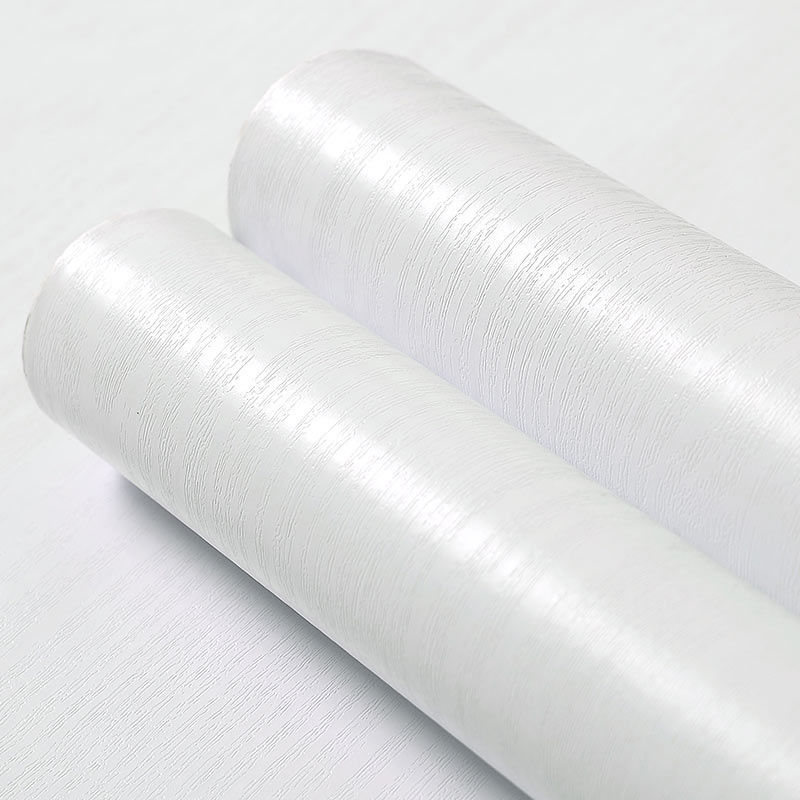 Pure White Wood Grain Self Adh - Vintage Fashion Wallpaper のレビューと価格
