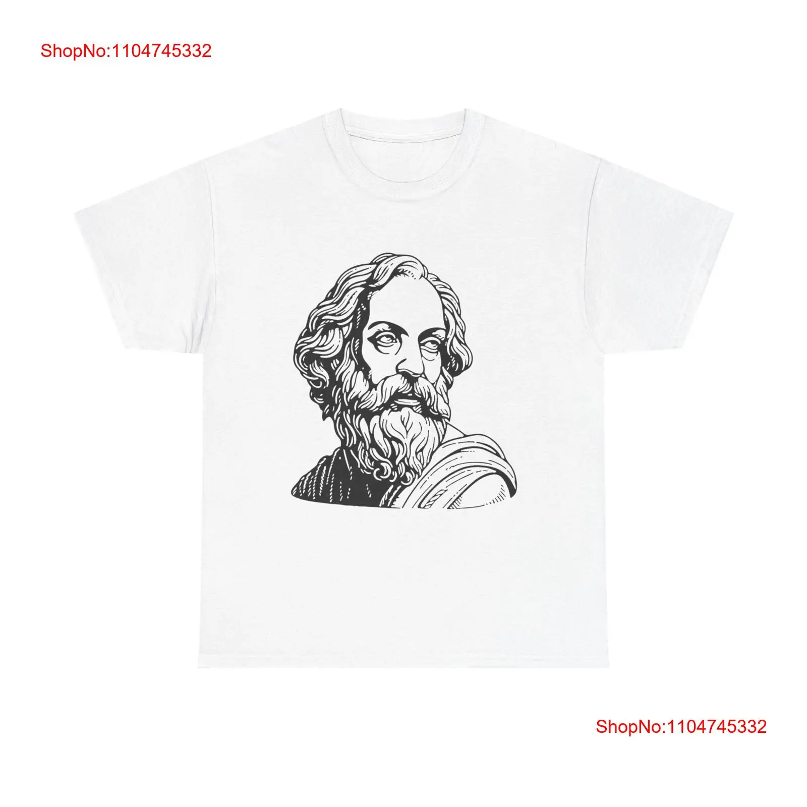 Xenophanes Portrait T Shirt hi - Vintage Fashion History のレビューと価格