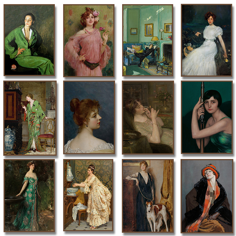 Renaissance Women Portrait Pos - Vintage Fashion Illustrations のレビューと価格