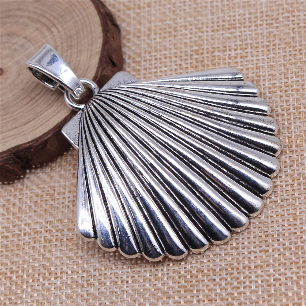 1pcs 55x55mm Antique Silver Co - Vintage Fashion Jewelry のレビューと価格