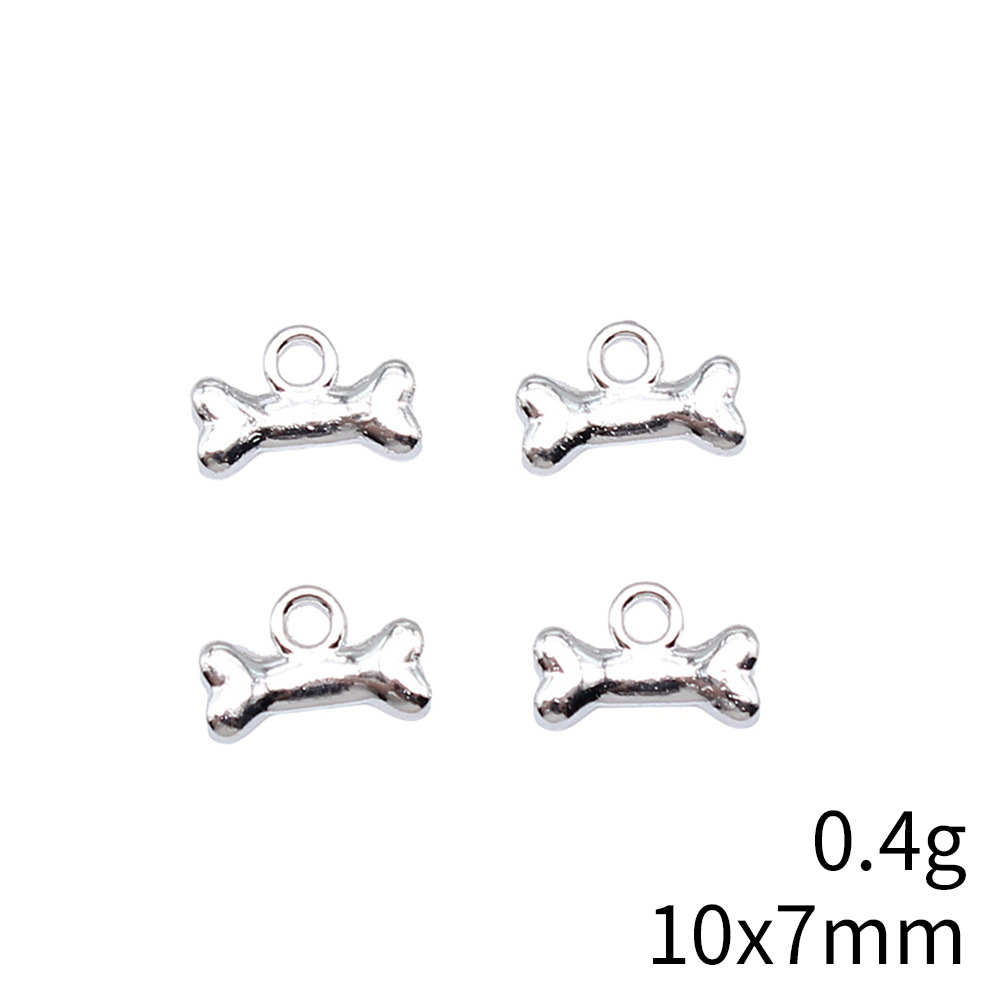 20pcs 10x7mm 5 Colors Dog Bone - Vintage Fashion Jewelry のレビューと価格