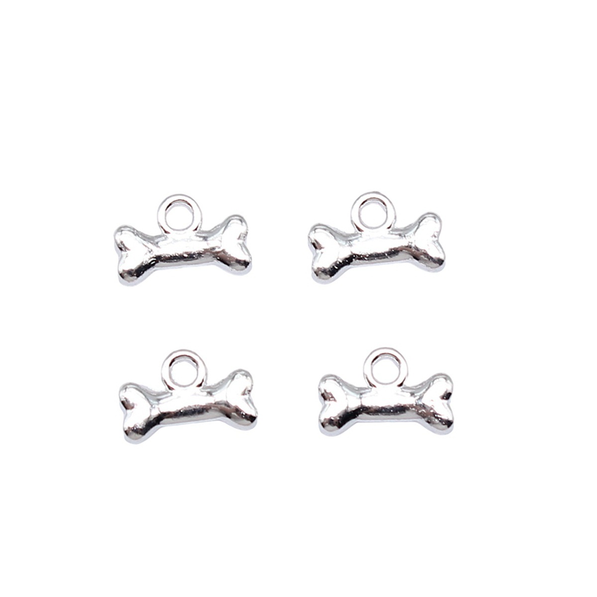 20pcs 10x7mm 5 Colors Dog Bone - Vintage Fashion Jewelry のレビューと価格