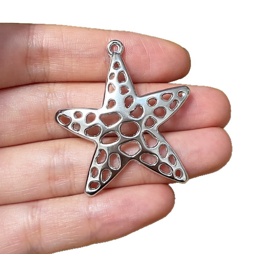 4Pcs Silvery Starfish Sea Star - Vintage Fashion Jewelry Necklaces のレビューと価格