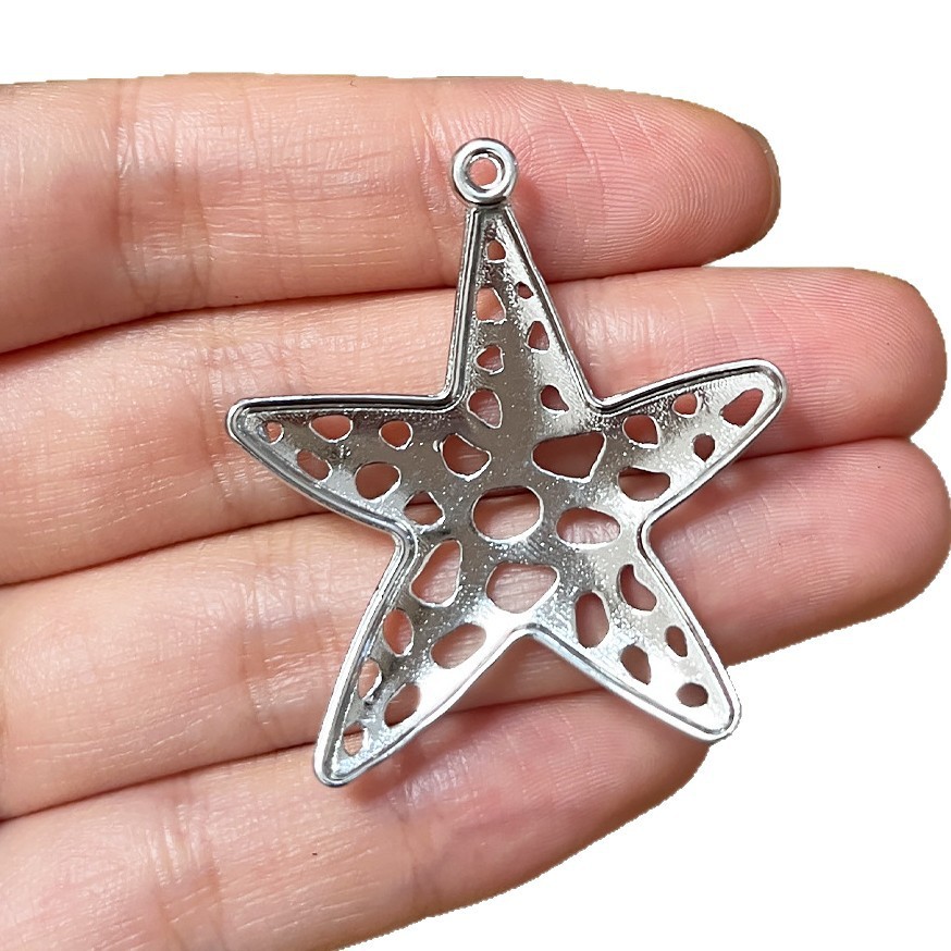 4Pcs Silvery Starfish Sea Star - Vintage Fashion Jewelry Necklaces のレビューと価格