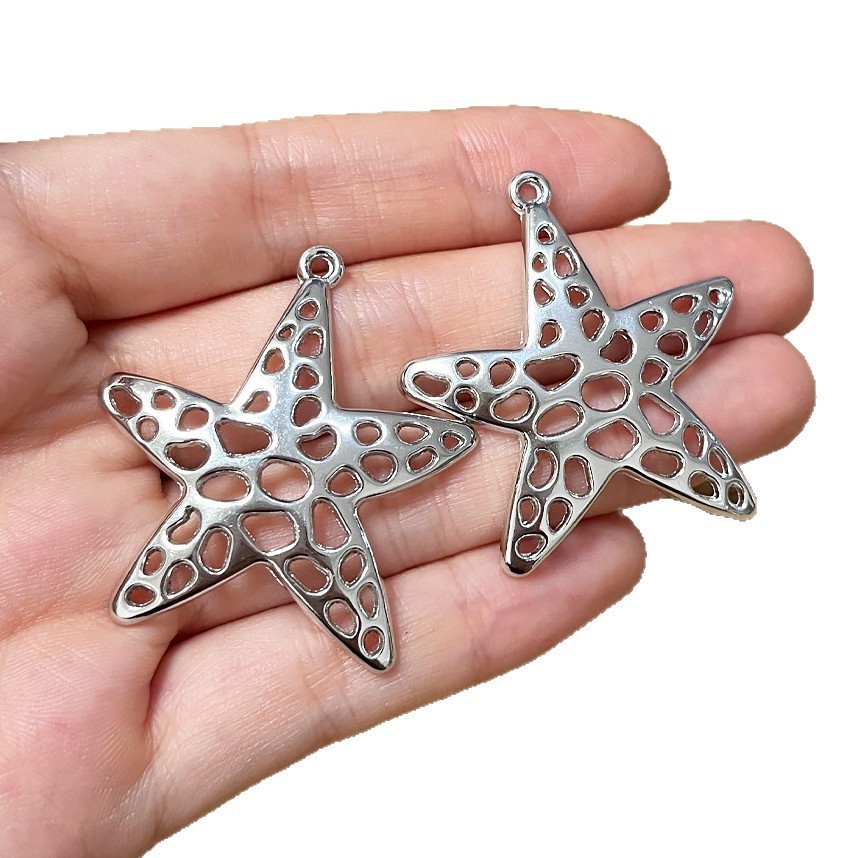 4Pcs Silvery Starfish Sea Star - Vintage Fashion Jewelry Necklaces のレビューと価格
