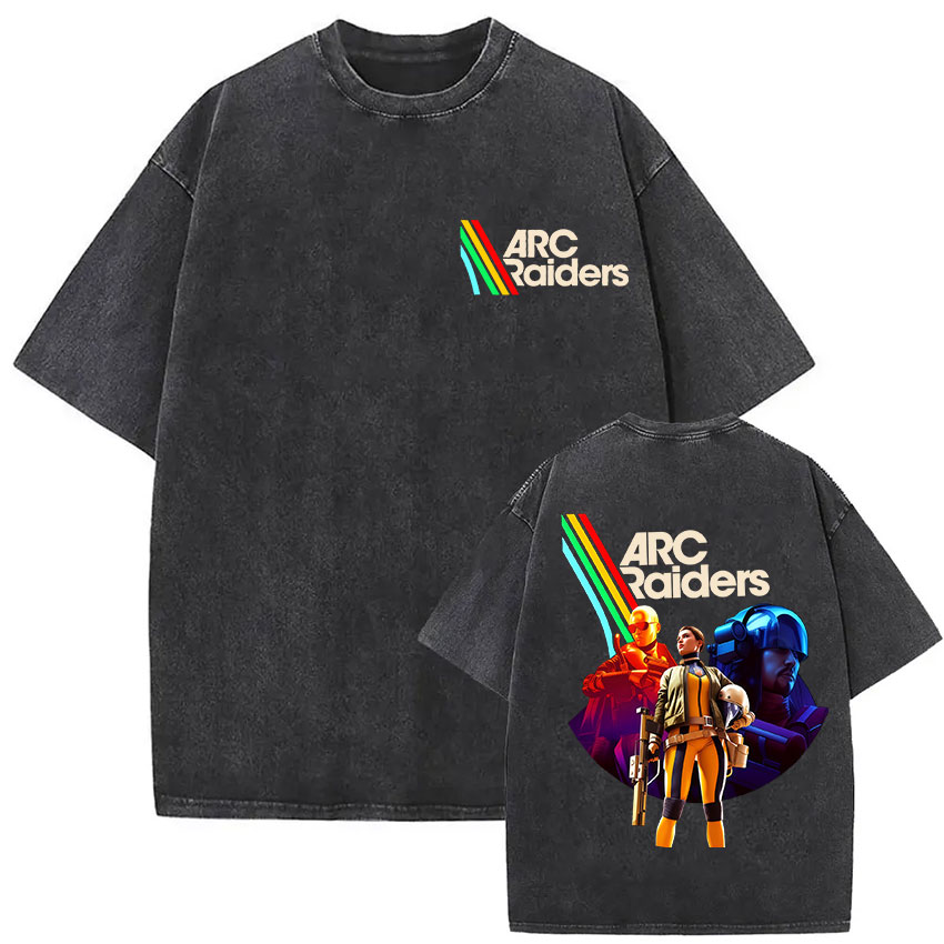 100% Cotton Arc Raiders T-shir - Vintage Fashion Game のレビューと価格