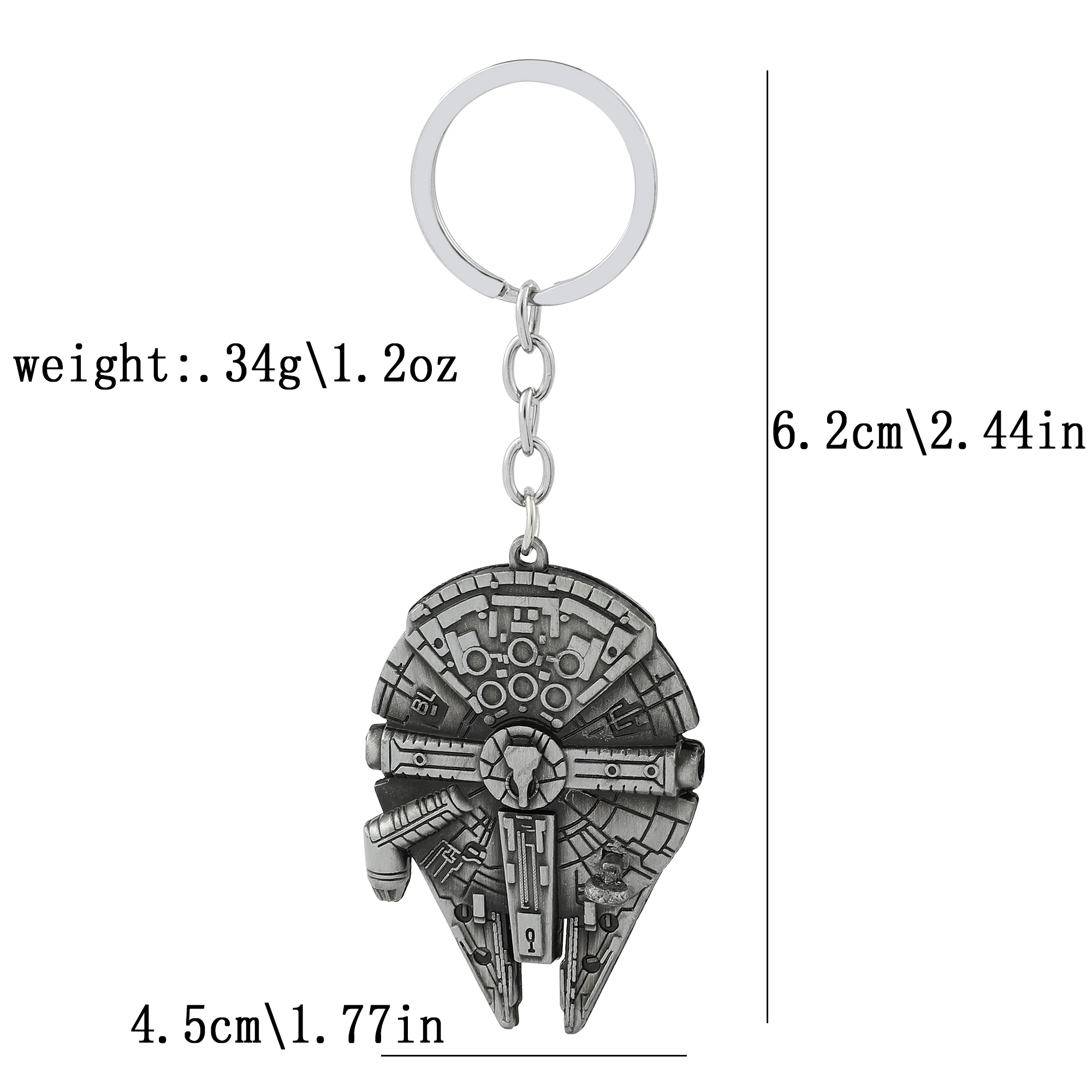 Movie Star War Millennium Falc - Vintage Fashion Jewelry のレビューと価格