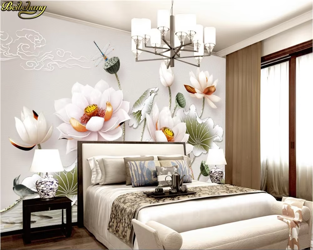 beibehang Custom Photo Wallpap - Vintage Fashion Houses のレビューと価格
