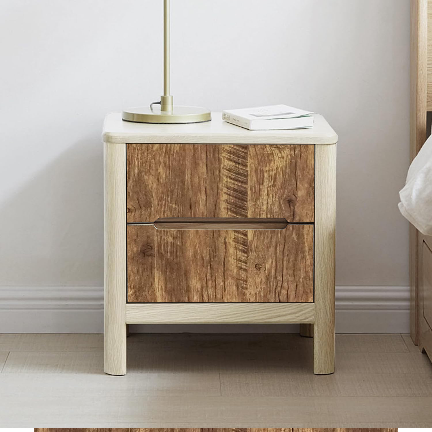 Wood Grain Contact Paper Brown - Vintage Fashion Wallpaper のレビューと価格
