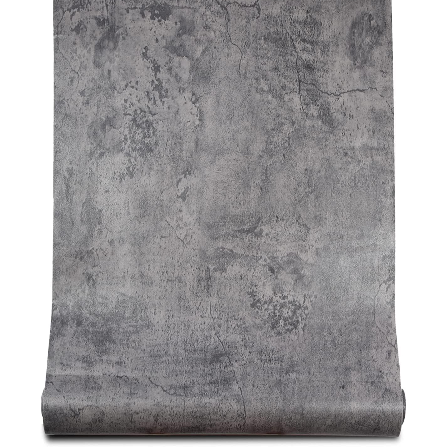 Grey Self-Adhesive Wallpaper 5 - Vintage Fashion Wallpaper のレビューと価格