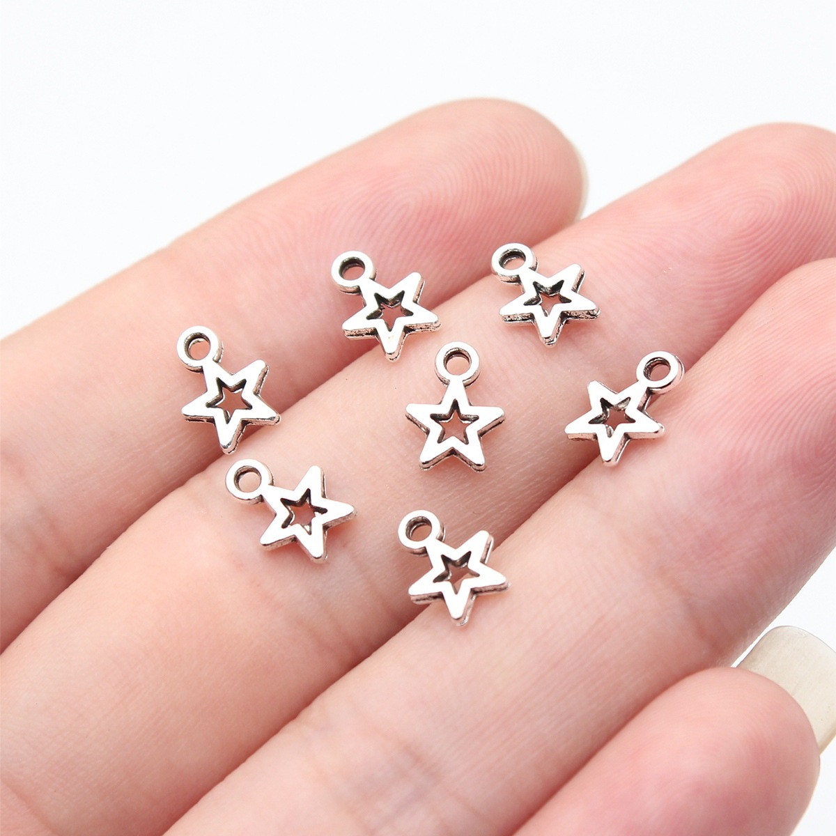 80pcs 8.5x6.2mm(0.33x0.24inch) - Vintage Fashion Jewelry のレビューと価格