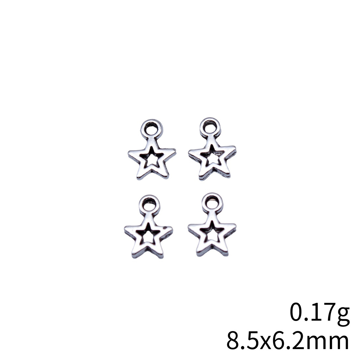 80pcs 8.5x6.2mm(0.33x0.24inch) - Vintage Fashion Jewelry のレビューと価格