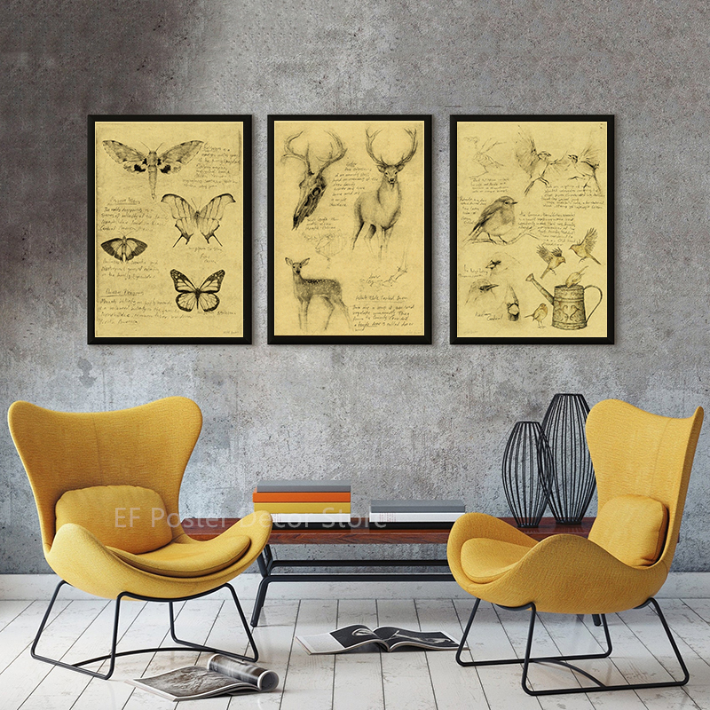 Old Sketch Studies Poster Vulp - Vintage Fashion Wallpaper のレビューと価格