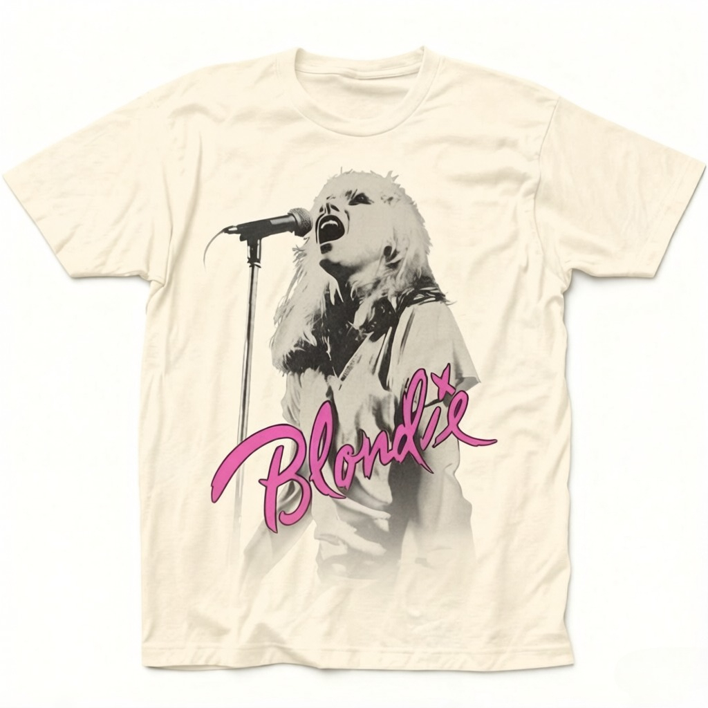 Ruck Band Blondie Tour 1977 Re - Vintage Fashion Illustrations のレビューと価格