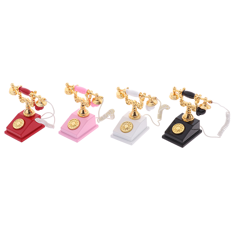 1:12 Vintage Phone Dollhouse M - Vintage Fashion Houses のレビューと価格