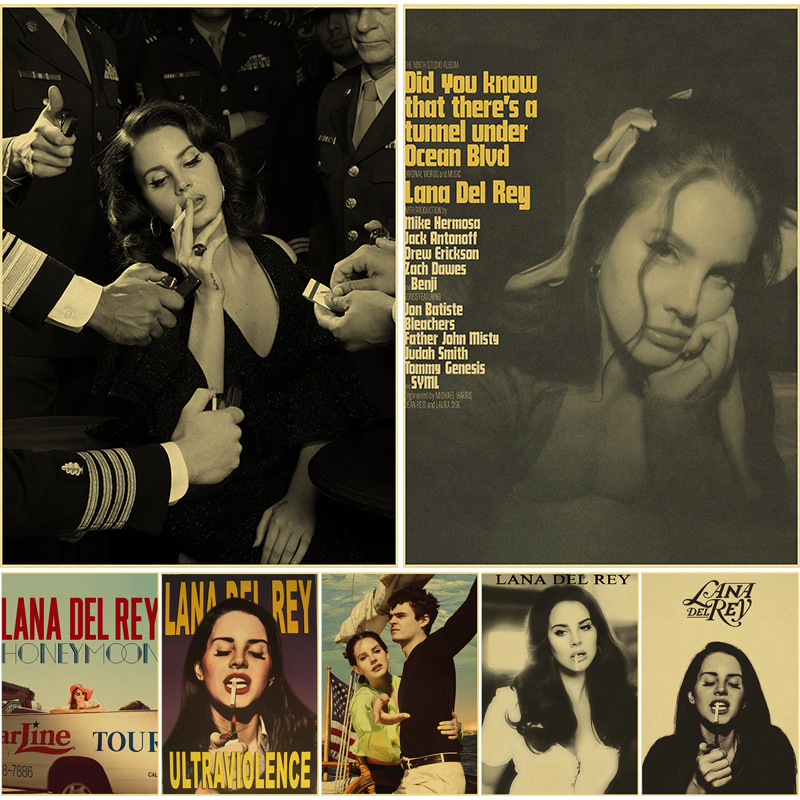 Lizzy Grant Lana Del Rey Poste - Vintage Fashion Wallpaper のレビューと価格
