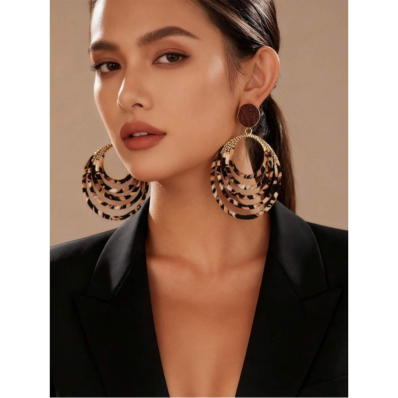 1 Pair Luxury Vintage Leopard  - Vintage Fashion Illustrations のレビューと価格