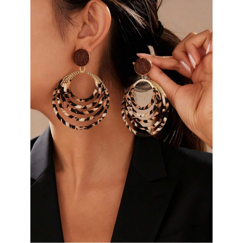 1 Pair Luxury Vintage Leopard  - Vintage Fashion Illustrations のレビューと価格