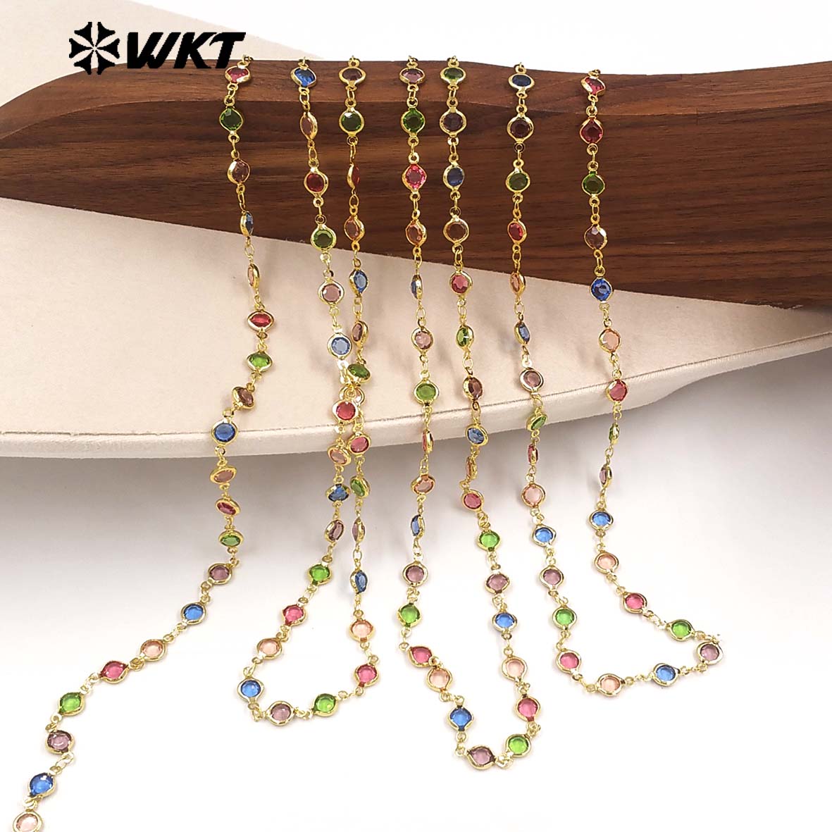 WT-BC281 Colorful Wonderful Cr - Vintage Fashion Jewelry Necklaces のレビューと価格