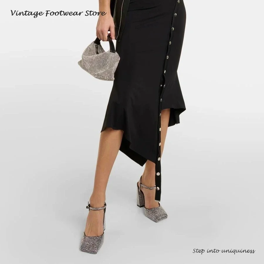 Vintage Crystal Embellished Pu - Vintage Fashion Women Dresses のレビューと価格
