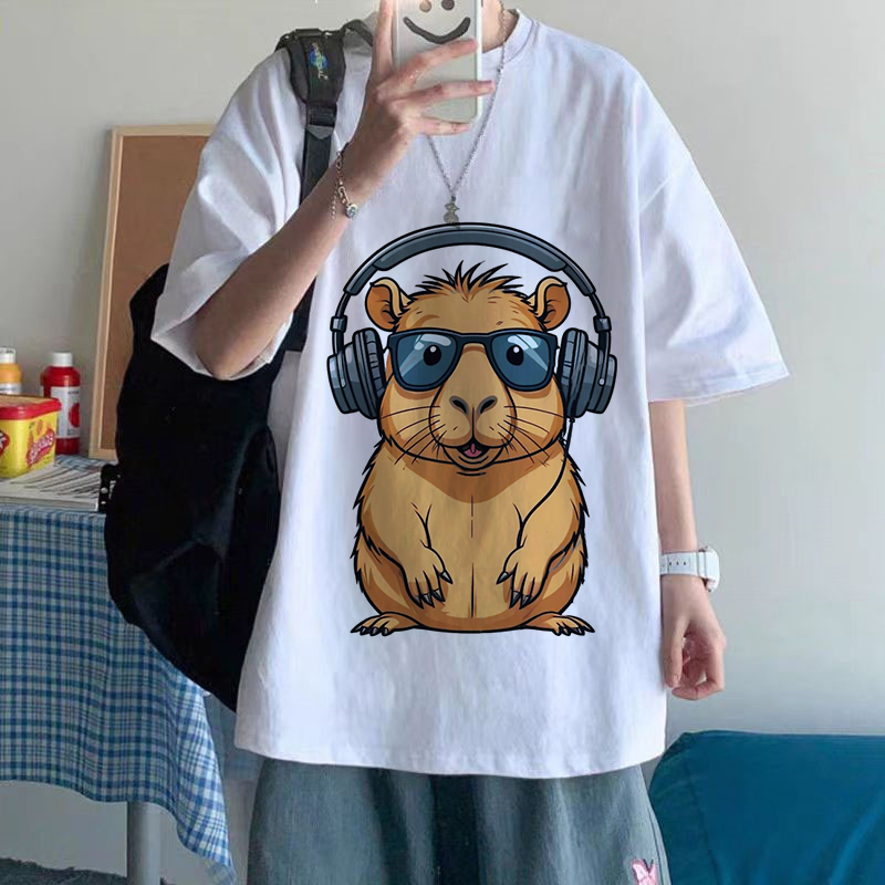 Funny Mange Printed Shirt Cart - Vintage Fashion Eu のレビューと価格